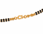 Premium Heart Design American Diamond Imitation Mangalsutra for Women | Gold Plated Traditional & Daily Wear Necklace - ORNIVA